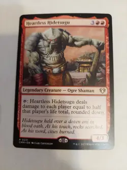 Heartless Hidetsugu Commander Masters Regular - Image 1