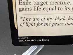 Swords to Plowshares Commander: Wilds of Eldraine Regular - Image 2