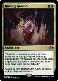FOIL Hunting Grounds - Dominaria Remastered - DMR MTG - Image 1
