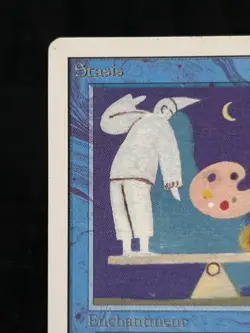 Magic the Gathering Unlimited Edition Stasis ~LP~ MTG - Image 3