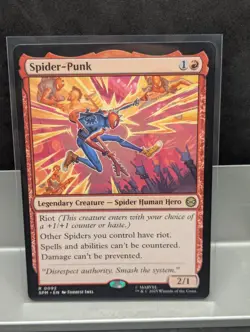 Spider-Punk X1 NM Marvel's Spider Man MTG - Image 1