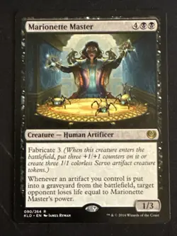 1x Marionette Master (90) Kaladesh LP MTG Magic the Gathering x1 MKE - Image 1