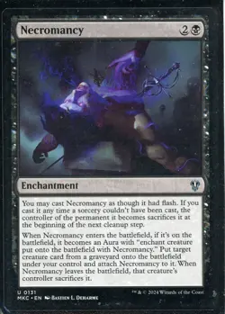 2024 Magic the Gathering Necromancy Enchantment Near Mint - Image 1