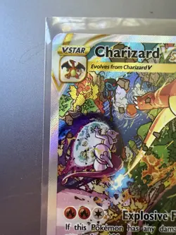 Pokemon TCG Charizard VSTAR SWSH262 Black Star Promo Cards Holo MINT - Image 3