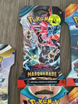 X10 Pokemon TCG Scarlet And Violet Base Set Booster Packs - Image 4