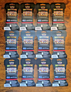 LOT of 12 Pokemon TCG Mega Evolution Sleeved Booster Packs Random Full Art S083 - Image 2