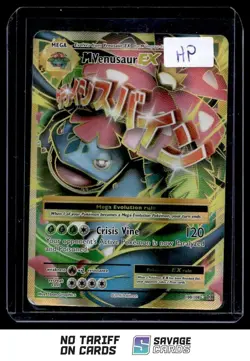 2016 Pokemon XY - Evolutions M Venusaur-EX #100/108 - Image 1
