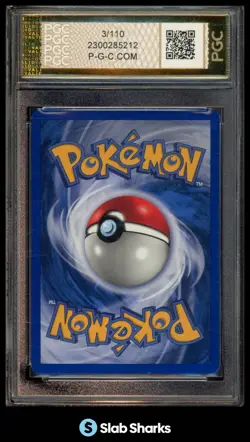 2002 POKEMON LEGENDARY COLLECTION #3/110 CHARIZARD REVERSE HOLO MINT PGC 9 - Image 2