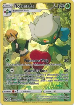 Roserade - TG02/TG30 Lost Origin Ultra Rare Pokemon TCG NM - Image 1