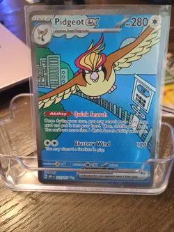 Pokemon TCG Obsidian Flames Pidgeot EX 225/197 Special Illustration - Image 1