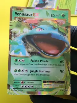 Pokemon TCG Venusaur-EX XY Evolutions 1/108 Holo Holo Rare EX 2016 Pokemon Nm - Image 1