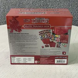 Pokemon Battle Styles Elite Trainer Box ETB Sword & Shield New Lot of 2 READ - Image 5