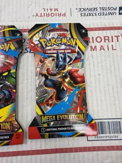 Pokemon TCG (2) Mega Evolutions Sleeved Booster Packs - Lot Of 2 - Image 4