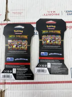 Pokemon TCG (2) Mega Evolutions Sleeved Booster Packs - Lot Of 2 - Image 5