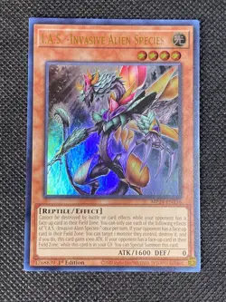 YuGiOh! - I.A.S. -Invasive Alien Species- MP24-EN236 Ultra Rare 1st Edition NM - Image 1