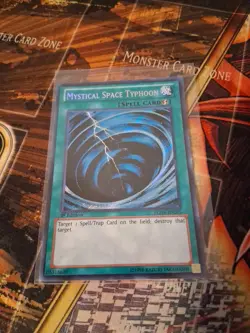 Mystical Space Typhoon LCJW-EN285 Secret Rare 1st Edition Yu-Gi-Oh! Legacy - Image 1
