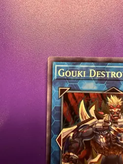 GOUKI DESTROY OGRE IGAS-ENSE2 SUPER RARE LIMITED EDITION YU-GI-OH - Image 2