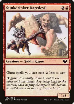 STINKDRINKER DAREDEVIL mtg NM-M Commander 2015 Common 1 Card - Image 1