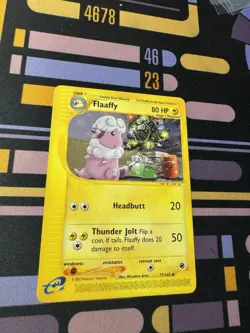 Pokemon TCG Flaaffy Expedition Card 77/165 Regular Non Holo Uncommon - Image 1