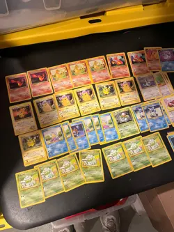 Vintage Pokemon Card Lot WOTC Era, Rare's, and holos lot of 500+ - Image 1
