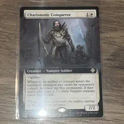 MTG English Charismatic Conqueror Extended Art 0038 - Image 1