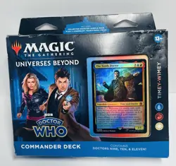 Magic The Gathering Universes Beyond Timey-Wimey Doctor Who Commander Deck 13+ - Image 1