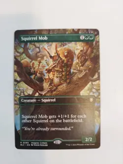 Squirrel Mob (Borderless) Commander: Bloomburrow Regular - Image 1