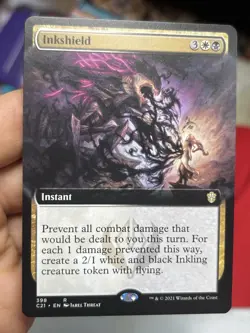 Inkshield Extended Art • NM • Commander 2021 Strixhaven • Mtg (1871) - Image 1