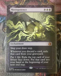 Necropotence - Wilds of Eldraine: Enchanting Tales Regular MTG - Image 1