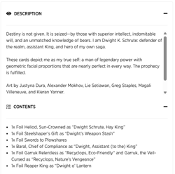 PRESALE Secret Lair (FOIL) The Office - Dwight's Destiny - Image 2