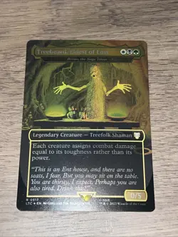 MTG: LOTR: Treebeard, Eldest of Ents - Doran, the Siege Tower Foil #0517 Rare NM - Image 1