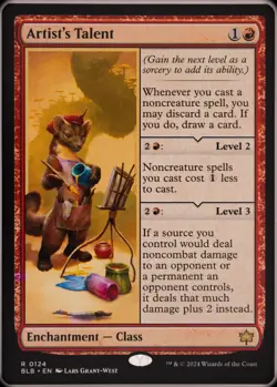MTG - Bloomburrow - Artist's Talent - Regular - Image 1