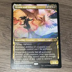 MTG - Drana and Linvala (Showcase) 305 - March of the Machine NM pack fresh - Image 1