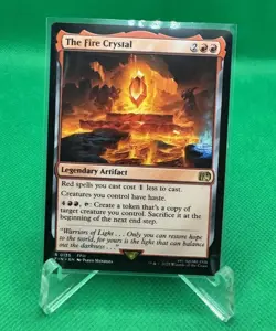 The Fire Crystal Final Fantasy MTG - Image 1