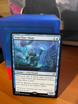 MTG Dour Port-Mage Bloomburrow Regular (0047) LP FREE SHIPPING - Image 1