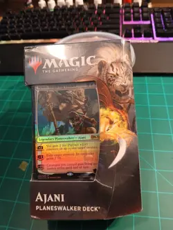Magic the Gathering Core Set 2020 Planeswalker Deck Ajani - Image 1