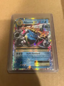 M Blastoise EX 22/108 Evolutions Holo 2016 Pokemon Mega - Image 1