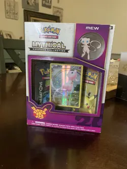 Mythical XY Pokemon Collection Box Mew Sealed New 2x Generation Packs - Image 1