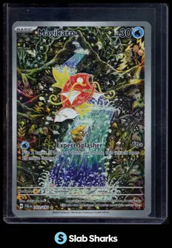 2023 POKEMON SCARLET & VIOLET PALDEA EVOLVED #203/193 MAGIKARP ILLUSTRATION RARE - Image 1