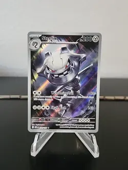 Pokemon, Steelix, Mega Evolution #150/132, Illustration Rare, No Play - Image 1