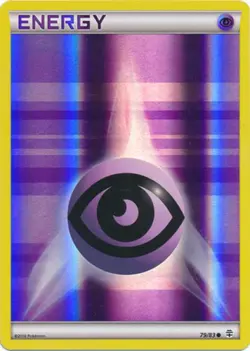 Moderately Played, English - 1 x Pokemon Psychic Energy - 79/83 - Common - Rever - Image 1
