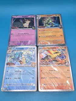 4x Destined Rivals Build & Battle Decks Promo Pokemon New/Sealed - Image 1