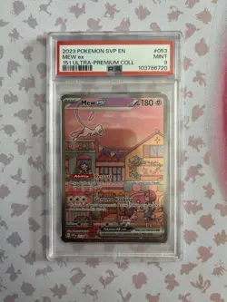 Pokemon TCG Mew EX Black Star Promo Ultra Premium Collection PSA 9 - Image 1