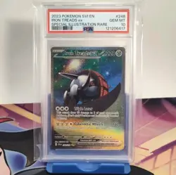 Iron Treads ex 248 Scarlet & Violet Special Illustration Rare Pokemon TCG PSA 10 - Image 1