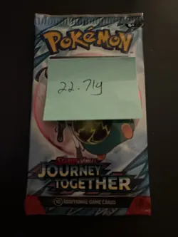 Heavy! Over 22.71 Gram Pokemon Journey Together Booster Pack Sealed - Image 4