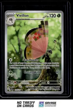 2024 Pokemon Scarlet & Violet Series - Surging Sparks Vivillon #193/191 - Image 1