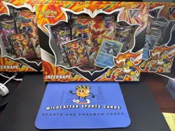 Pokemon TCG Infernape V Box Display with 4 Booster Packs, NEW! 820650851193 - Image 1