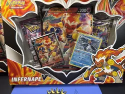 Pokemon TCG Infernape V Box Display with 4 Booster Packs, NEW! 820650851193 - Image 2