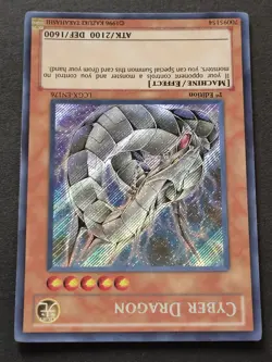 Cyber Dragon 1st Edition LCGX-EN176 Yu-Gi-Oh! trading card. - Image 2