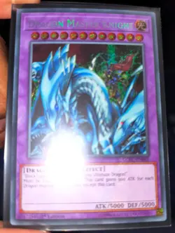 Dragon Master Knight LCKC-EN065 Legendary Collection Kaiba-1st Edition Card - Image 1